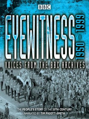 cover image of Eyewitness 1950-1999